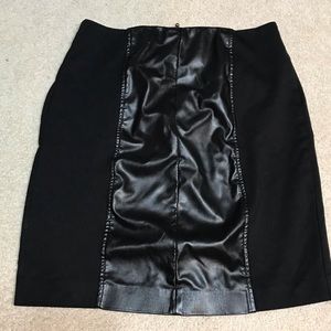 Alfani Faux Leather Pencil skirt